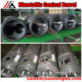 Bimetall-Extruder konische Doppelschnecke und Zylinder für PVC-Rohr